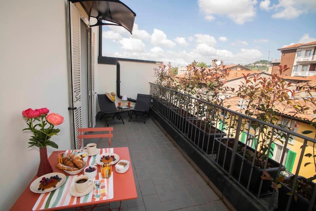Atmosfere Terrace View Apartment Bergamo Buitenkant foto